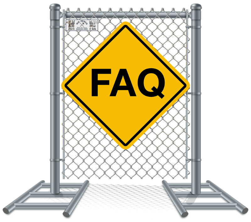 Common questions about temporary fence panels in the Pensacola FL area