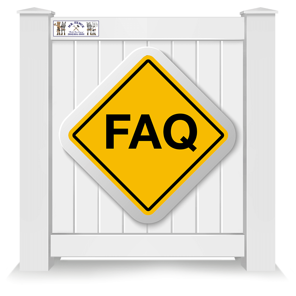 Common questions about vinyl fences from Pensacola FL residents