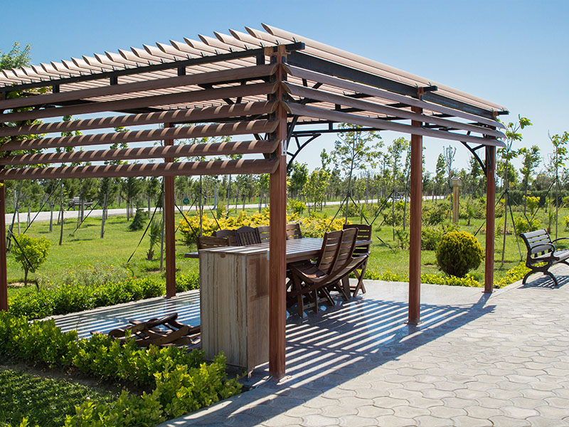 Pergolas installed in Pensacola, Florida